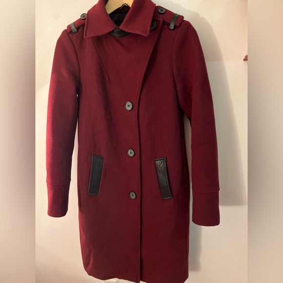 Mackage Jacket Burgundy / Black XS - Picture 8 of 13